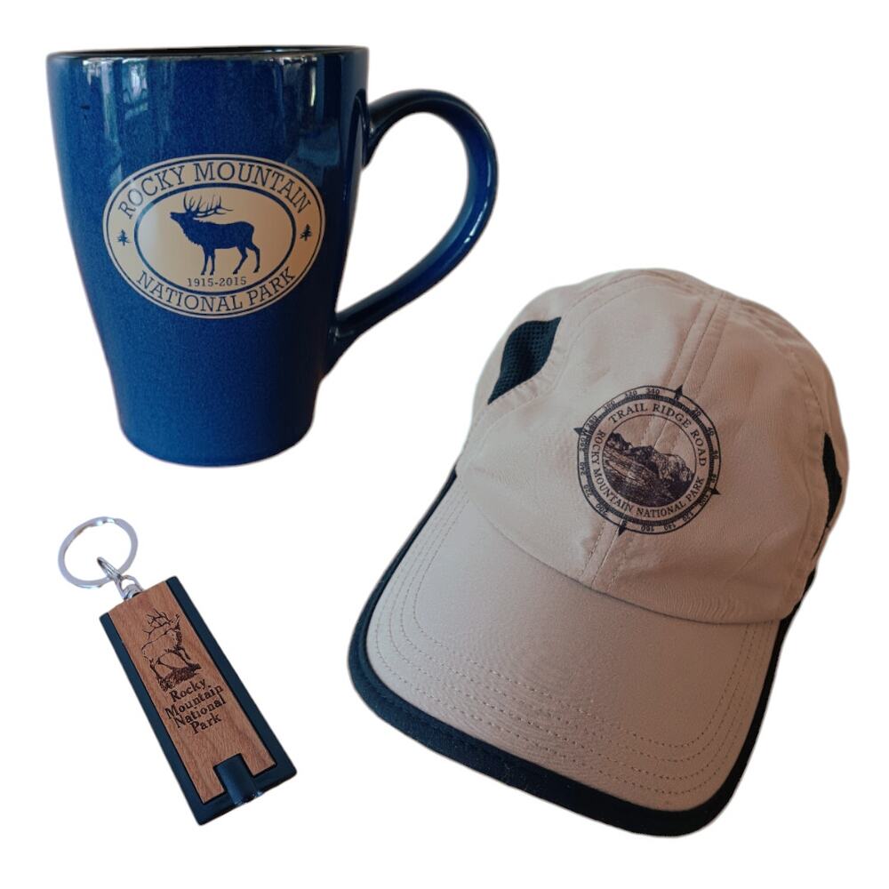 Rocky Mountain National Park Mug Hat & Key Chain